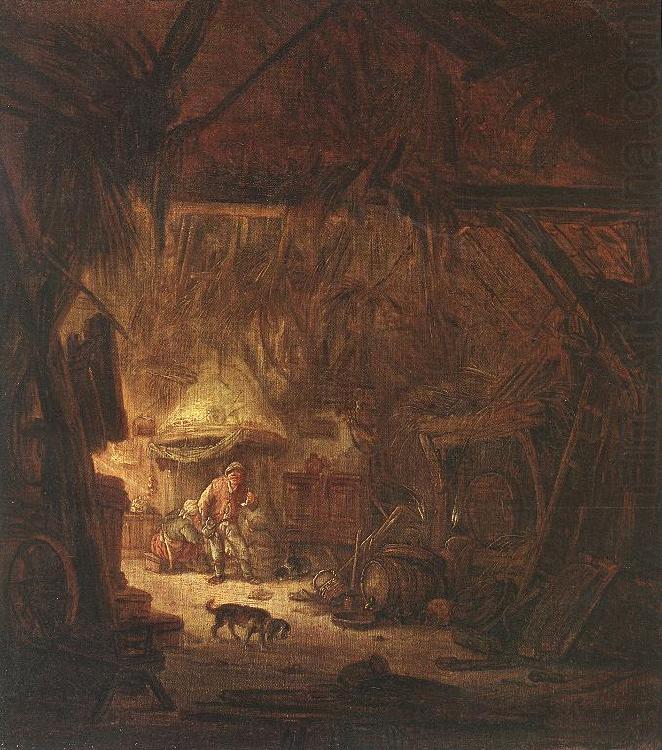 OSTADE, Isaack van Interior of a Peasant House nsg china oil painting image